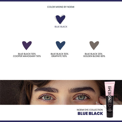 Noemi - Hybrid Brow & Lash Dye: Blue Black - Edge Beauty Pro ™️