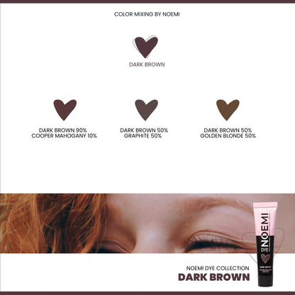 Noemi - Hybrid Brow & Lash Dye: Dark Brown - Edge Beauty Pro ™️