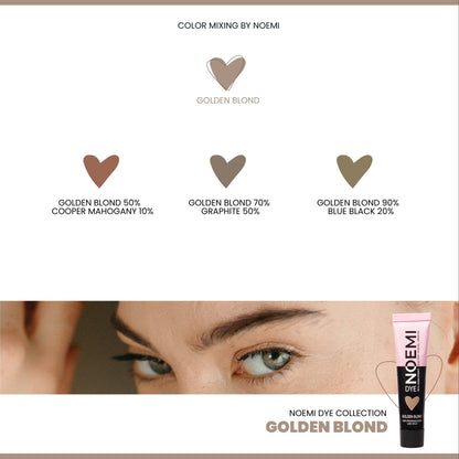 Noemi - Hybrid Brow & Lash Dye: Golden Blonde - Edge Beauty Pro ™️