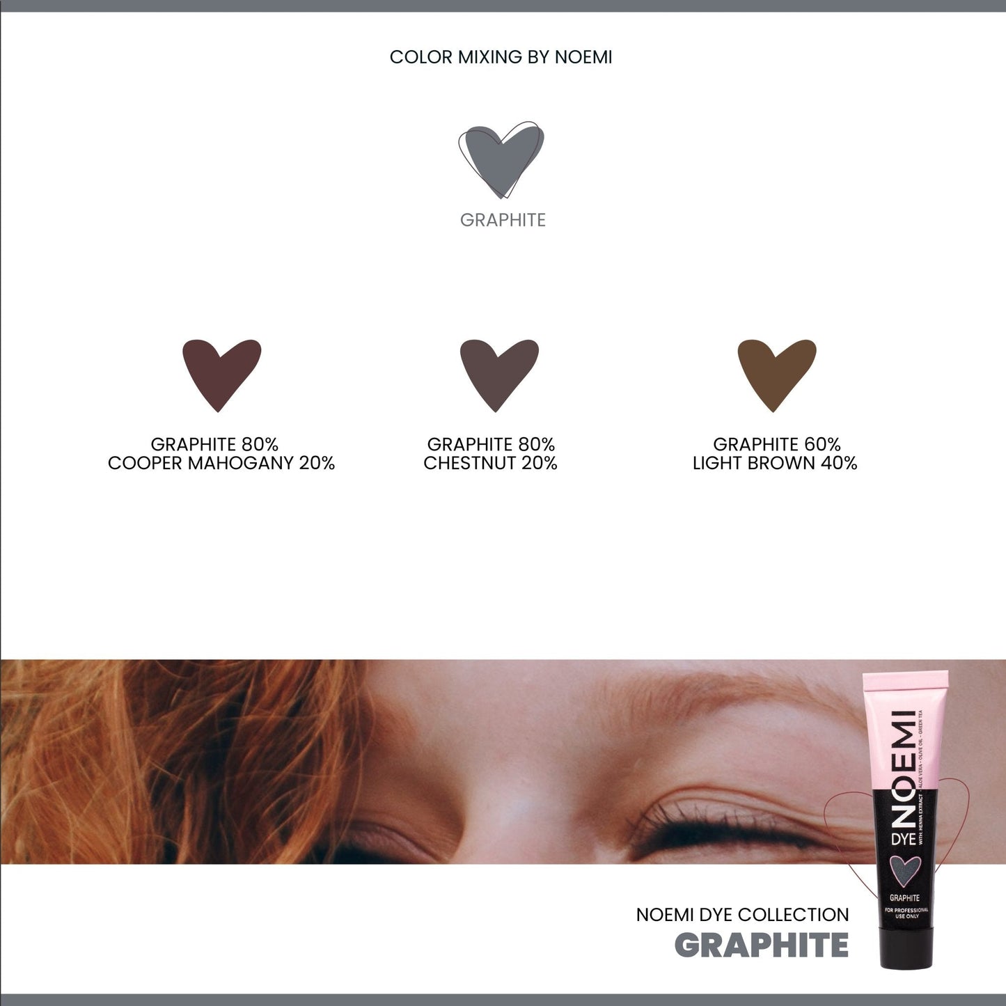 Noemi - Hybrid Brow & Lash Dye: Graphite - Edge Beauty Pro ™️