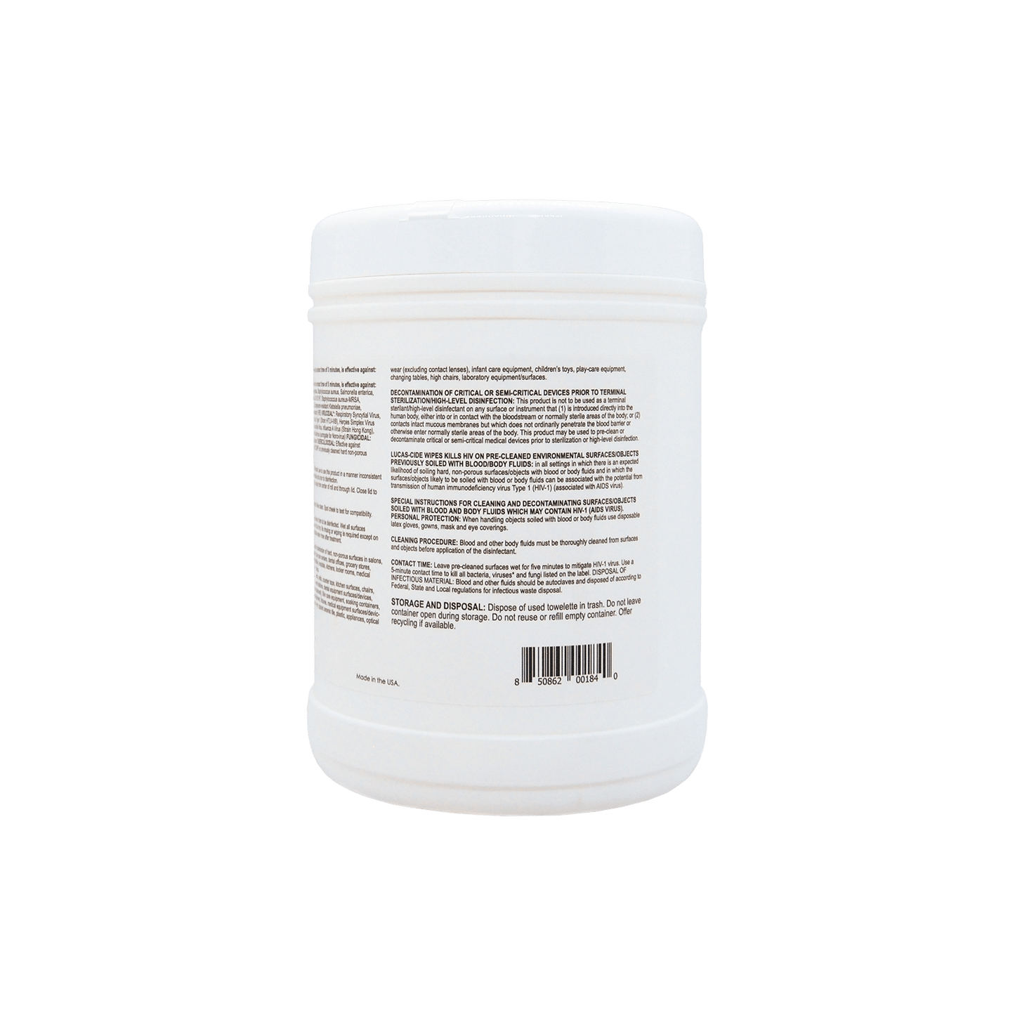 LUCAS - CIDE® Wipes - Edge Beauty Pro ™️
