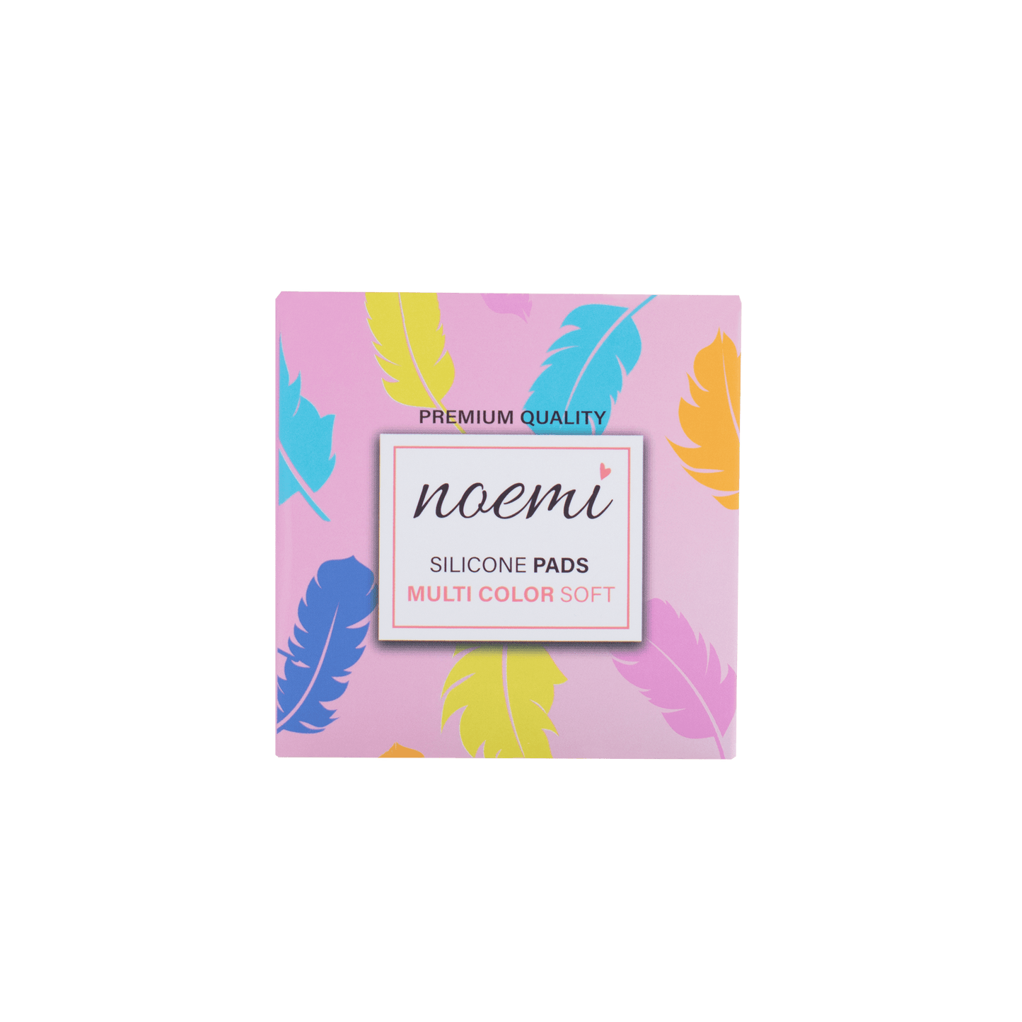 Noemi Multi - Color Silicone Pads Soft (Mixed 6 pairs) - Edge Beauty Pro ™️