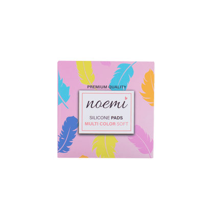 Noemi Multi - Color Silicone Pads Soft (Mixed 6 pairs) - Edge Beauty Pro ™️