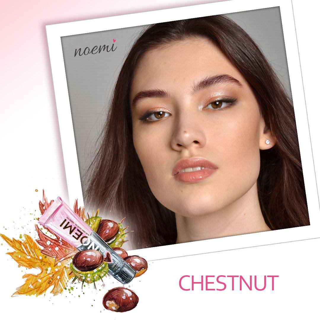 Noemi - Hybrid Brow & Lash Dye: Chestnut - Edge Beauty Pro ™️