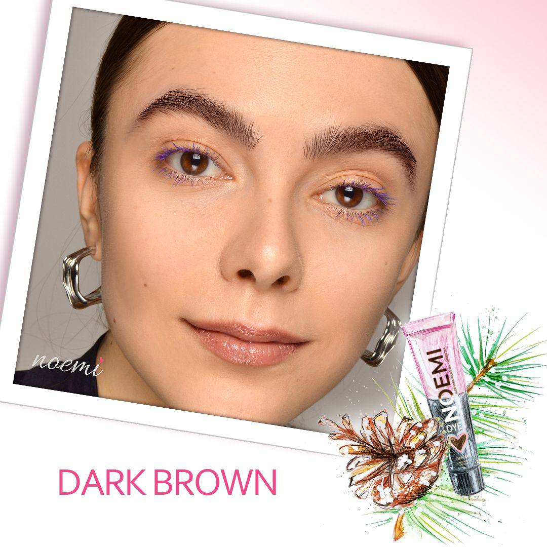 Noemi - Hybrid Brow & Lash Dye: Dark Brown - Edge Beauty Pro ™️