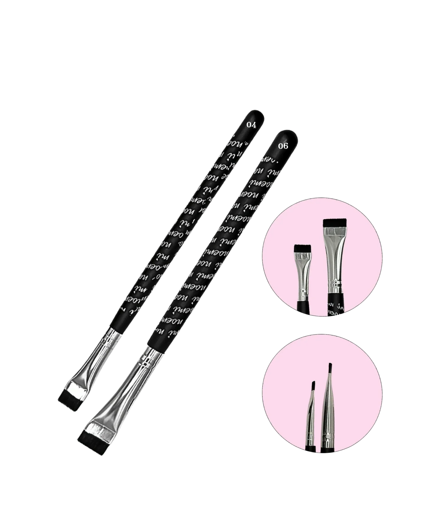 Noemi - Flat Brow Brush Set K04 - K06 - Edge Beauty Pro ™️