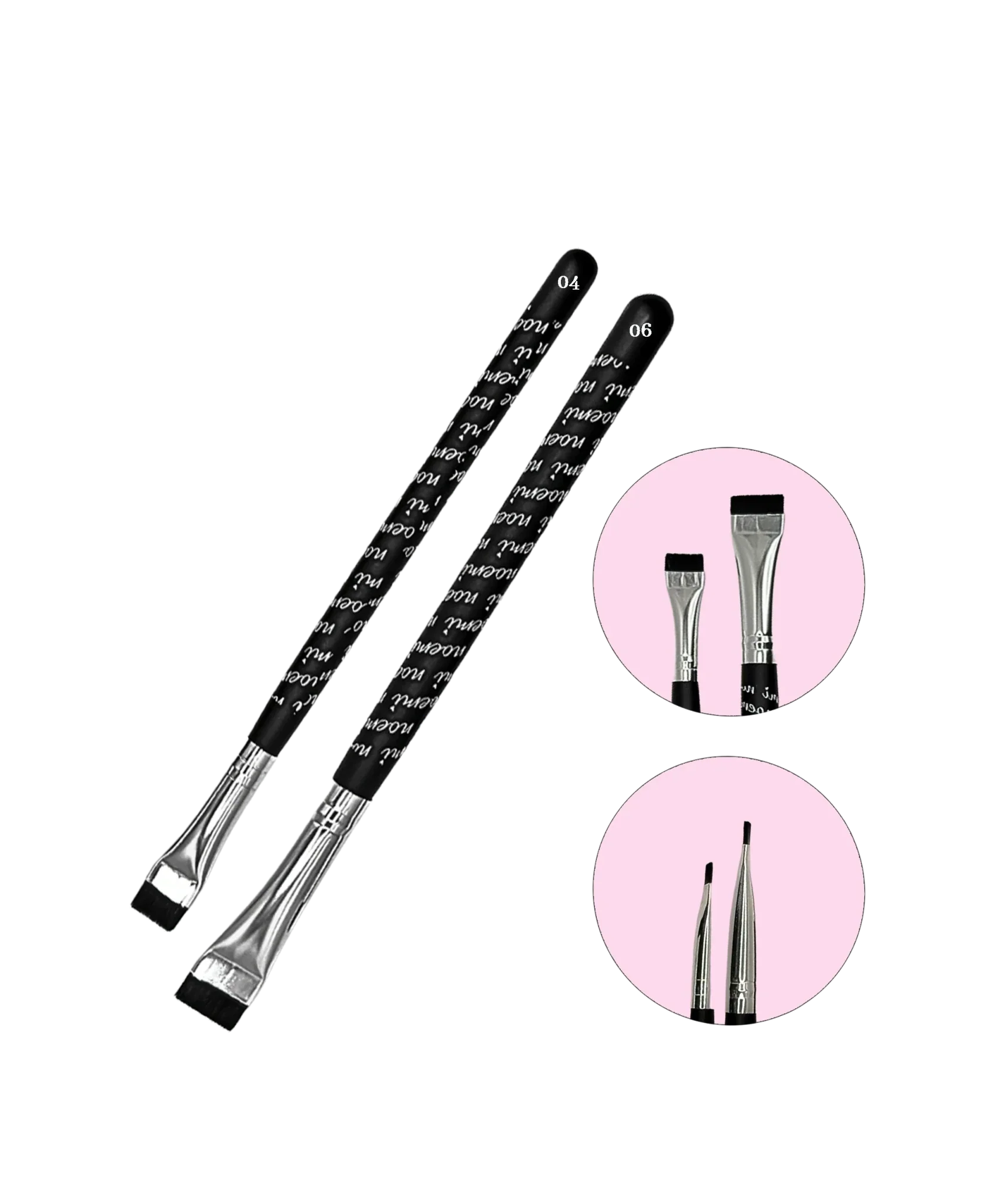 Noemi - Flat Brow Brush Set K04 - K06 - Edge Beauty Pro ™️