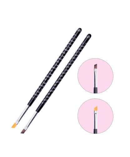 Noemi - Angled Brush Set K05 - K07 - Edge Beauty Pro ™️