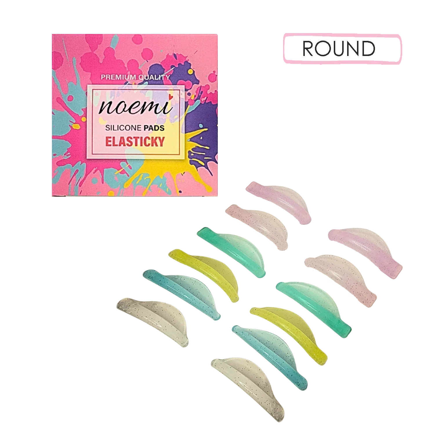 Noemi - Silicone Pads Elasticky (Mixed 6 Pairs) - Edge Beauty Pro ™️