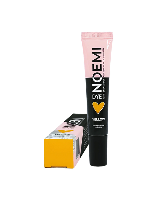 Noemi - Hybrid Brow & Lash Dye: Yellow - Edge Beauty Pro ™️